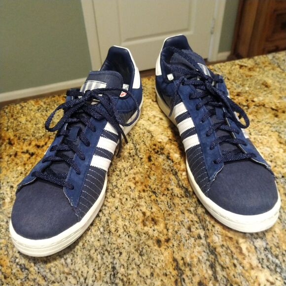 Mens Adidas Originals Campus 80s Classic Casual Shoe / Navy / GY4588 / Size 10 main image 10